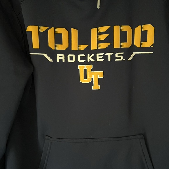 Champion Sweatshirt Size Small Toledo Rockets Blue UT - Picture 3 of 6